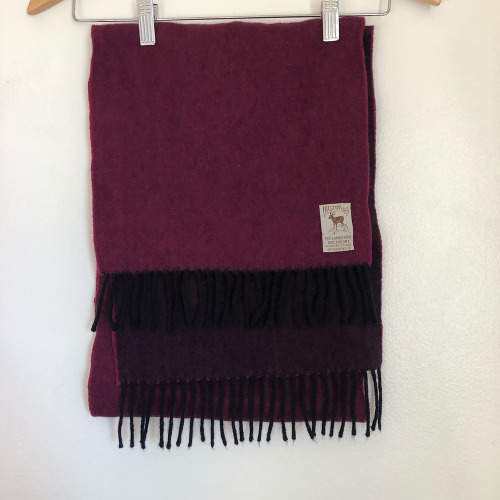Scotland Hilltop Brand Lamb and Angora wool scarf